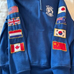 Hypland! Blue Worldwide Men's Sweatshirt